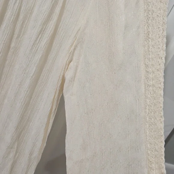 American Eagle Outfitters Cream Lace Tunic - Picture 6 of 11